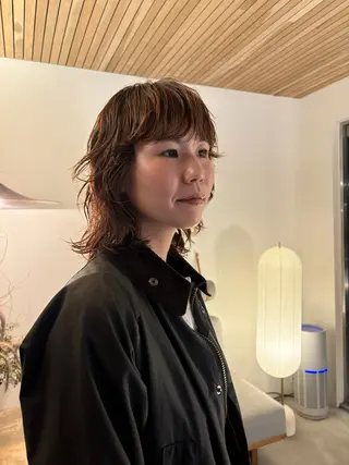 ミディアム パーマ ボブ/レイヤーカット ✂︎ AYUMIのヘアスタイル