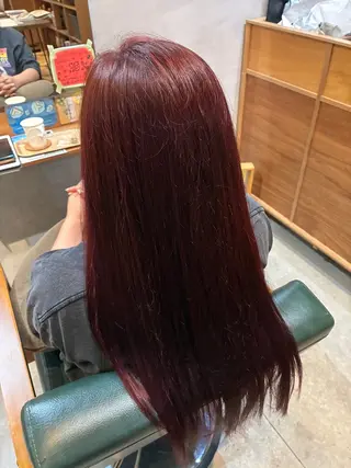 ロング カラー wacca所属・安城/艶感カラー 🩷似合わせ🎀もえのヘアスタイル
