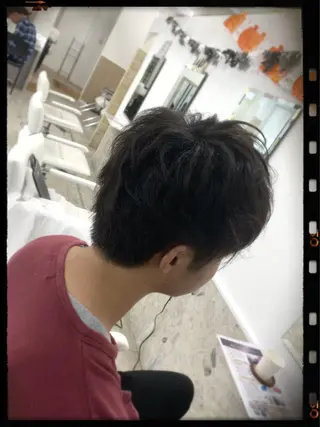 ショート パーマ 相武台ショート特化 💐川崎希💐のヘアスタイル