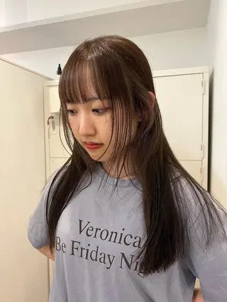 ロング カラー ショート・ボブパーマ 指名No.1かけるのヘアスタイル