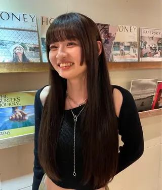 ロング 平林 海統のヘアスタイル