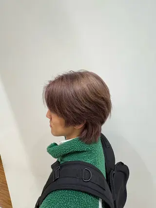 ショート カラー 三浦 航平のヘアスタイル