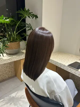カラー パーマ 和田 あおいのヘアスタイル