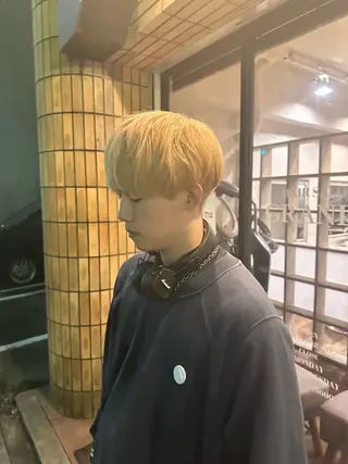 カラー メンズ ハヤシカズキ/カラー ✂/メンズパーマのヘアスタイル