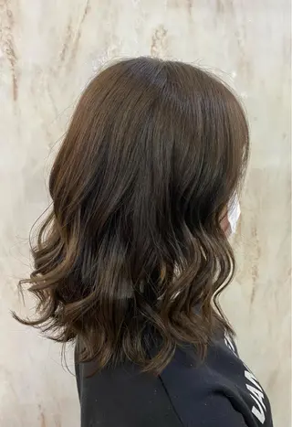 ミディアム カラー SYUYA/パーマ/ マッシュスタイル特化のヘアスタイル