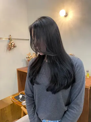 ロング カラー NIKO/名古屋/ 伏見/花屋併設のヘアスタイル