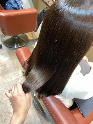 セミロング 水谷 菜央のヘアスタイル