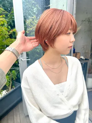 ショート カラー sakoda shunkiのヘアスタイル