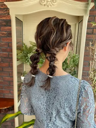 セミロング カラー TWIN lady's&men's salon 八王子所属・いとう まいこのヘアスタイル