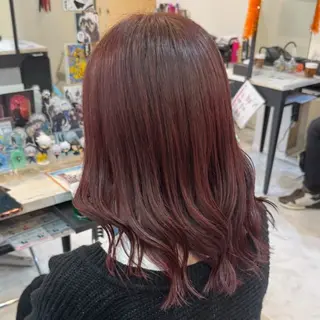 カラー 荻野 ひなのヘアスタイル