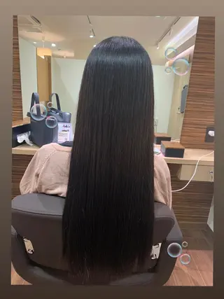 ロング 飯塚 優希のヘアスタイル