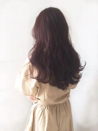 ロング カラー SALOWIN名古屋本山店所属・🍏ナガヤマ ヒデアキ🍏のヘアスタイル