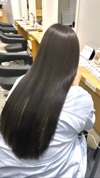 ロング カラー Lien by kiitos所属・韓国ヘア×レイヤー カット/上田丈也のヘアスタイル