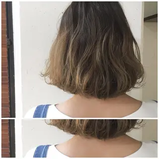 ショート カラー パーマ 牛山 静香のマツエク・マツパデザイン