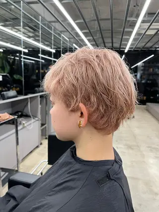 ショート カラー 似合わせ特化/レイヤ ーカット/mikuのヘアスタイル