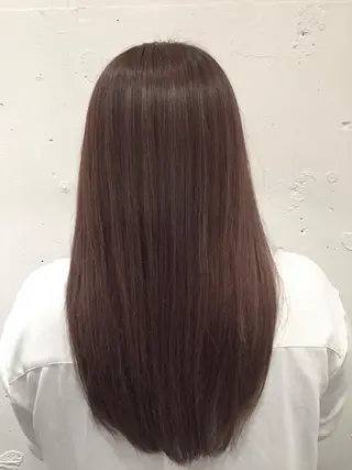 ロング カラー いしだ みさきのヘアスタイル