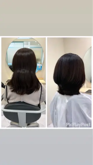 ミディアム 丹野 圭太のヘアスタイル