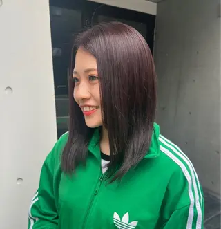 セミロング [表参道/透明感 /モテHAIR/駿太のヘアスタイル