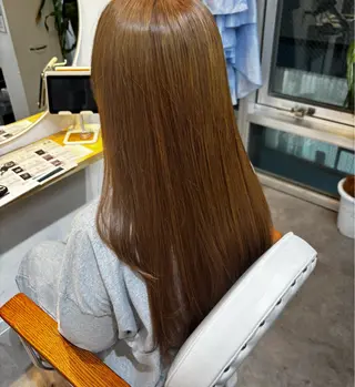 ロング 🤍Nozomi/ オリーブカラー🌿のヘアスタイル