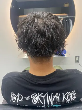 パーマ メンズ BLEACHi 桜田所属・🎧BLEACHi メンズパーマ💈木村のヘアスタイル