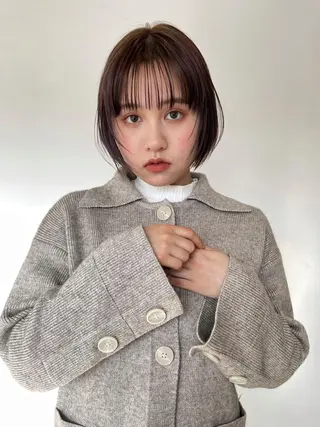 ショート silo所属・silo MOKA 顔周りカット🦦のヘアスタイル