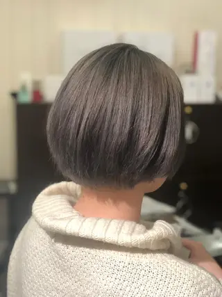 ショート カラー 永井大樹✨ 透明感カラー✨のヘアスタイル