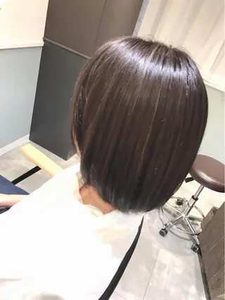 ショート カラー ヤマナカ エリカのヘアスタイル