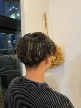 ショート 【本陣】カット モデル/朝岡 慧のヘアスタイル