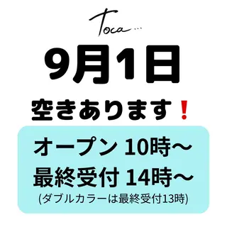 カラー toca...所属・KANOKA (toca...)のヘアスタイル
