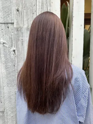 ロング カラー un eye/hai r🎀🪞山﨑愛菜のヘアスタイル