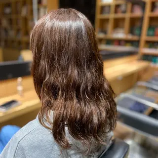 ロング パーマ organic life所属・IWASHITA TAKESHIのヘアスタイル