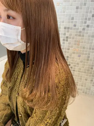 ロング 韓国ヘア/耳ツボジュ エリー♡ayumuのヘアスタイル