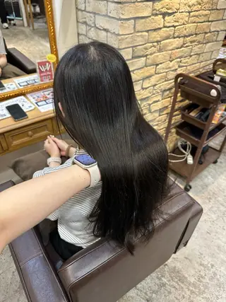 ロング カラー 柔らかベージュ🤍 fukaのヘアスタイル