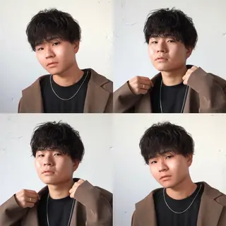 パーマ メンズ ツイストスパイラル/ メンズパーマ/ハルキのヘアスタイル