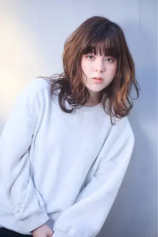 ミディアム 12月7.8日案内◎ 💐🤍理保のヘアスタイル