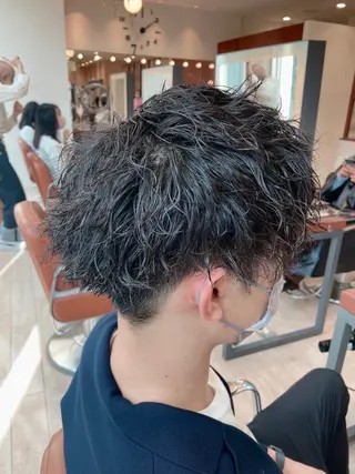 パーマ メンズ 🦖鶴岡香純🦖 産休中のヘアスタイル