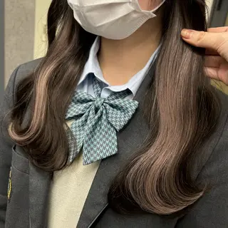 ロング ENA💗NEXT /ハイトーンエクステのヘアスタイル