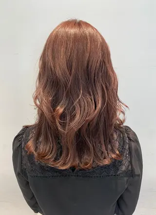 セミロング 髪質改善/縮毛矯正 🎀小林 唯 🎀のヘアスタイル