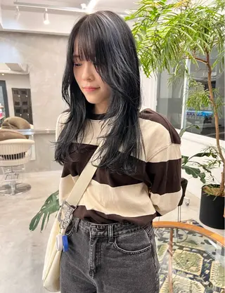 ロング カラー 樫原裕二 /柔らかいカラーのヘアスタイル