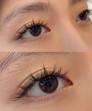 マツエク・マツパ Angela エステサロンのマツエク・マツパデザイン