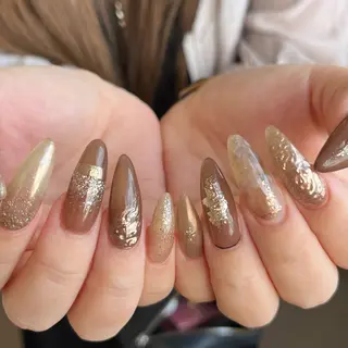 ネイル Ray. ちゅるん系ニュアンスのネイルデザイン