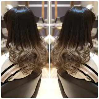 セミロング カラー 小山内 龍一郎 店長のヘアスタイル