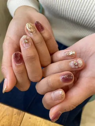 ネイル 久田 悠佳のネイルデザイン