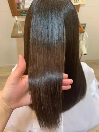 セミロング 井上 涼花のヘアスタイル