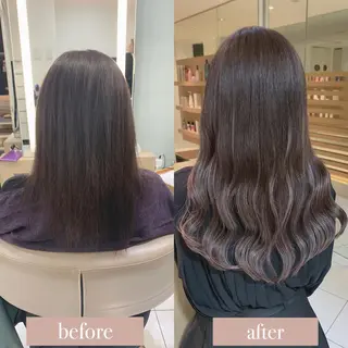 ロング カラー エクステ　ユノキ リョウタのヘアスタイル