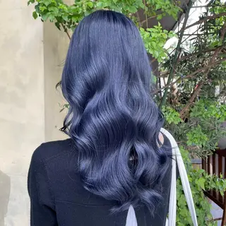 セミロング カラー メンズヘア個性派 ネイル/コトミ🐸のネイルデザイン