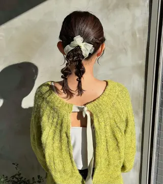 ヘアアレンジ 𓊆透明感カラー𓊇 mako 👒のヘアスタイル