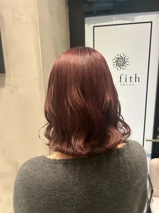 ミディアム カラー MOMO 🎀のヘアスタイル