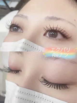 マツエク・マツパ Rili beautyナツのマツエク・マツパデザイン