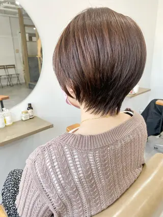 ショート カラー ヘアアレンジ ume所属・ひなの .のその他イメージ